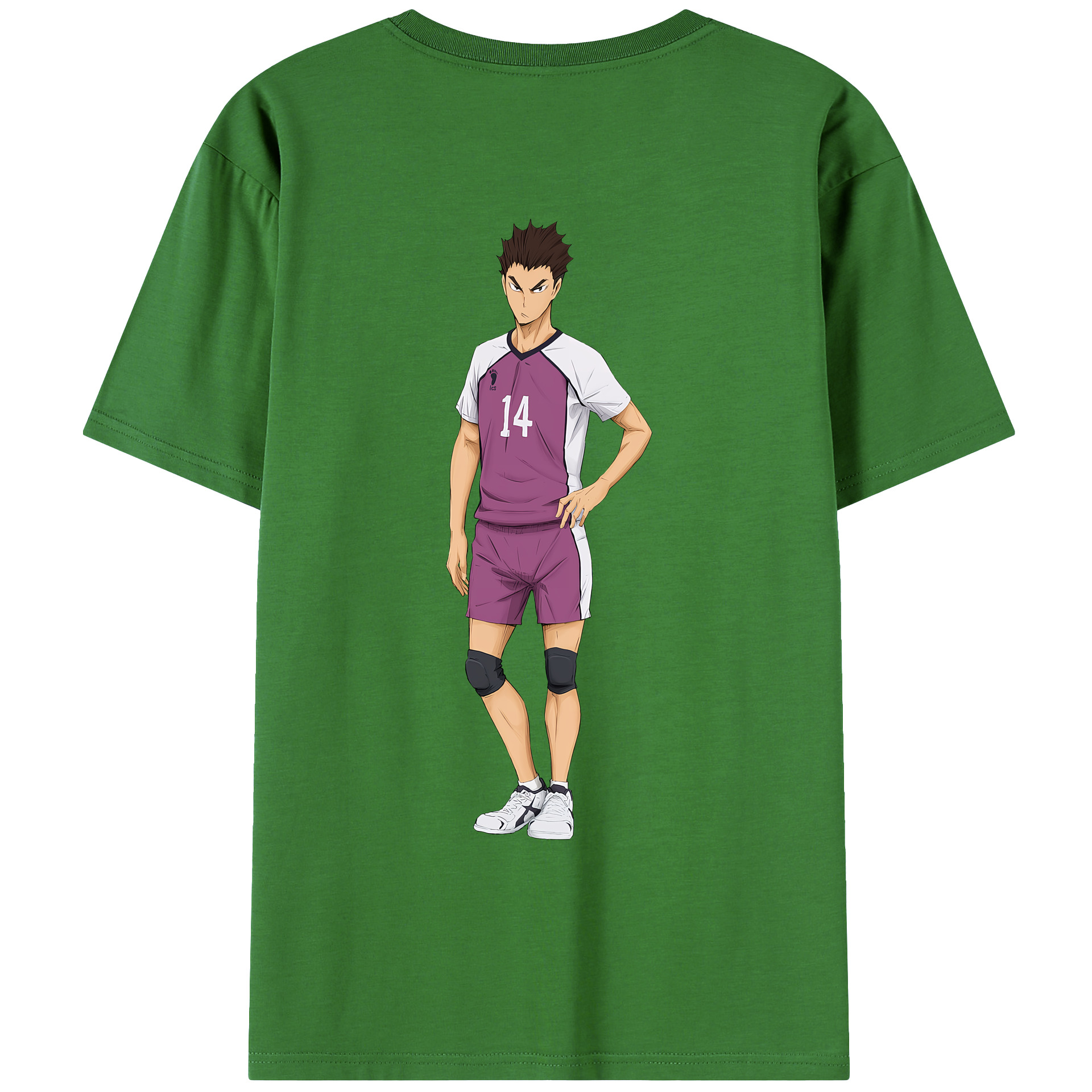 （画像用） ハイキュー!! Haikyu!! レディース半袖Tシャツ(バックプリント)